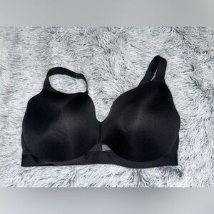 Cacique Lightly Lined Balconette Bra Black Size 42G